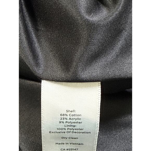 Talbots Women’s Berekley Black White Tweed Seamed Fit and Flare Dress Size 8 NWT - Picture 7 of 8